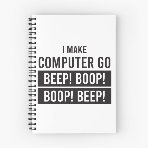 Item preview, I make computer go beep! boop! boop! beep!  designed and sold by Code  Monkeys.