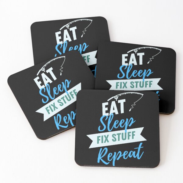 Item preview, eat sleep fix stuff repeat | eat sleep repeat funny v2 Classic T-Shirt designed and sold by The-Best-Draw.