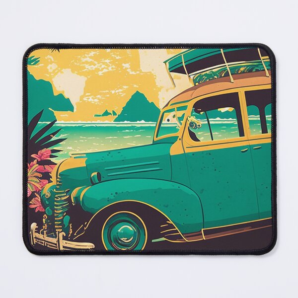 Item preview, Barbados Vintage Travel Art Poster designed and sold by OldTravelArt.