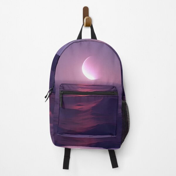 Item preview, Twilight Lunar waves - enchanting beautiful waves at twilight designed and sold by pixelated_echoes.