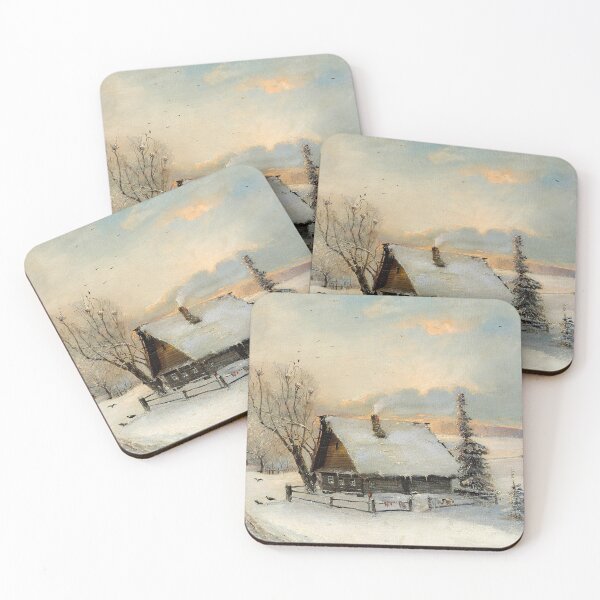 Item preview, Winter scenery - The Beginning of Spring by Alexei Kondratievich Savrasov designed and sold by AR-shop.