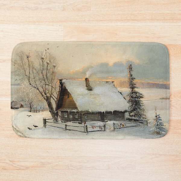 Item preview, Winter scenery - The Beginning of Spring by Alexei Kondratievich Savrasov designed and sold by AR-shop.