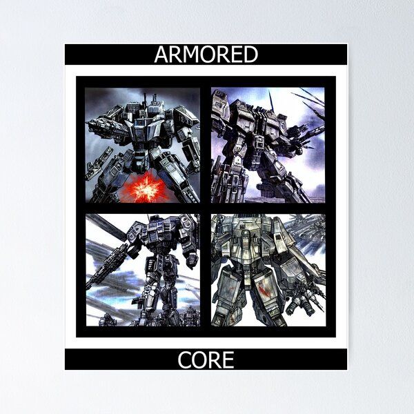 Armored core 4 Poster for Sale by silence28