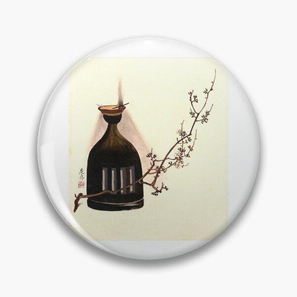 Item preview, Plum Branch with Oil Lamp, Shibata Zeshin, 1882  designed and sold by tanyavladim.