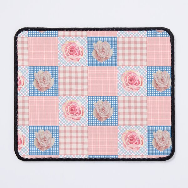 Item preview, Gingham and roses designed and sold by Aya-salah123.