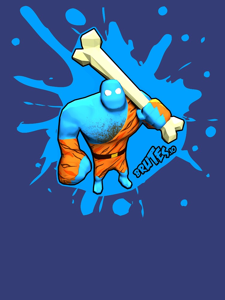 t-shirt-brutes-io-brute-caveman-bleu-par-brutes-redbubble