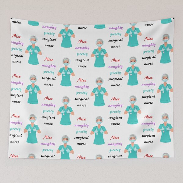 Item preview, Nice  naughty awesome  surgical nurse designed and sold by harrietnelsonh.