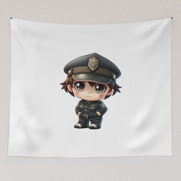 Item preview, Cute Police Officer designed and sold by TheChibiStore.