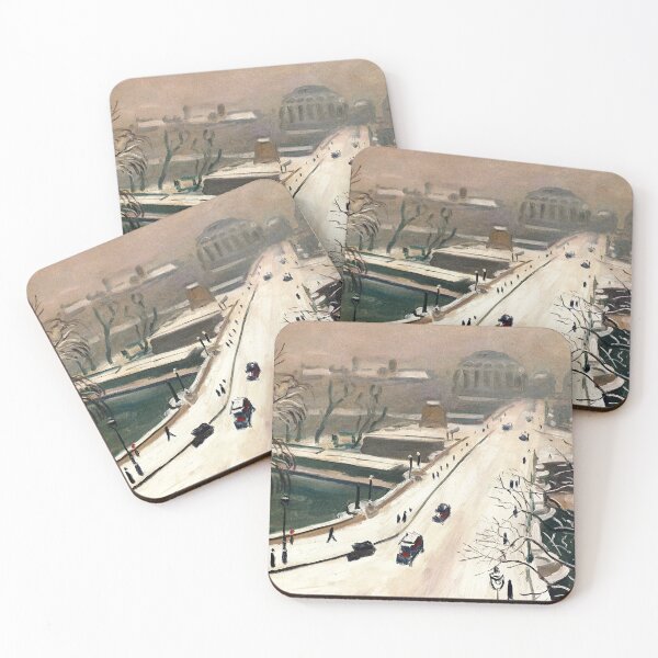 Item preview, Winter scenery - The Pont Neuf in the Snow by Albert Marquet designed and sold by AR-shop.