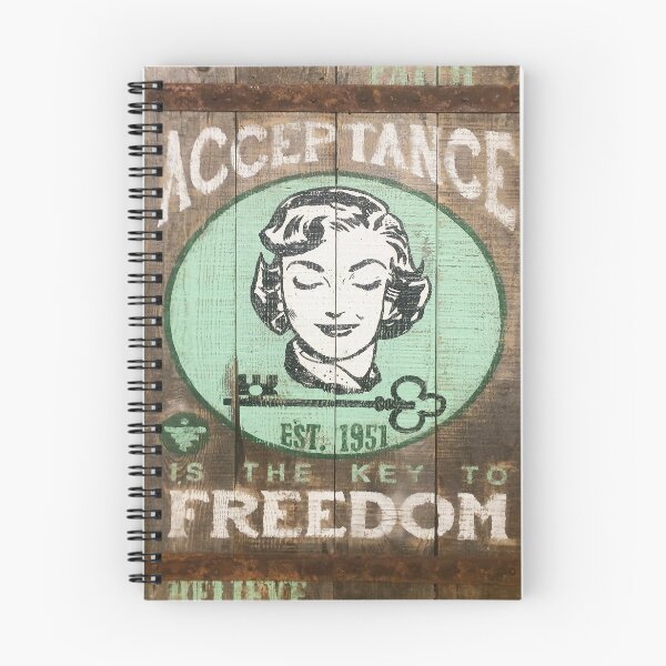 Item preview, Acceptance is the Key to Freedom - Positive Pop designed and sold by PositivePop.