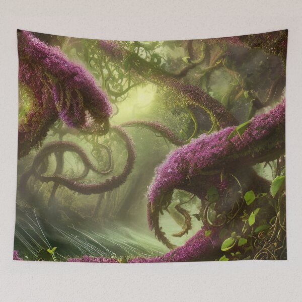 Item preview, Path of flowers designed and sold by moonspirits.