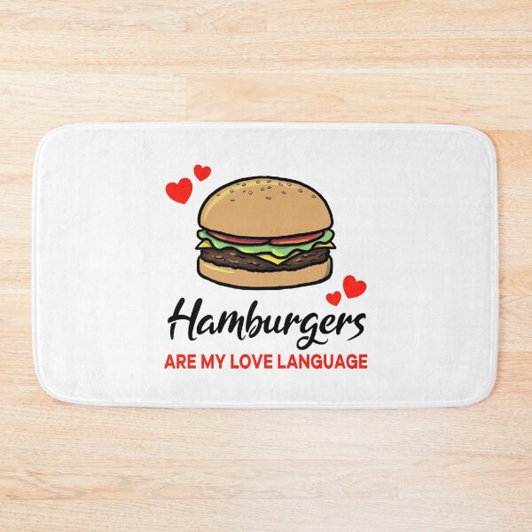 Artikelvorschau, Hamburger sind meine Liebessprache entworfen und verkauft von jonmlam.
