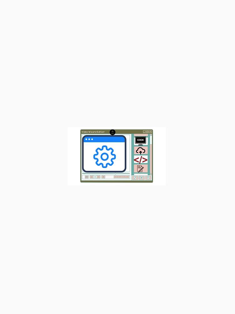 Thumbnail 6 of 6, Pullover Hoodie, Video Code Editor designed and sold by DevHackerPython.
