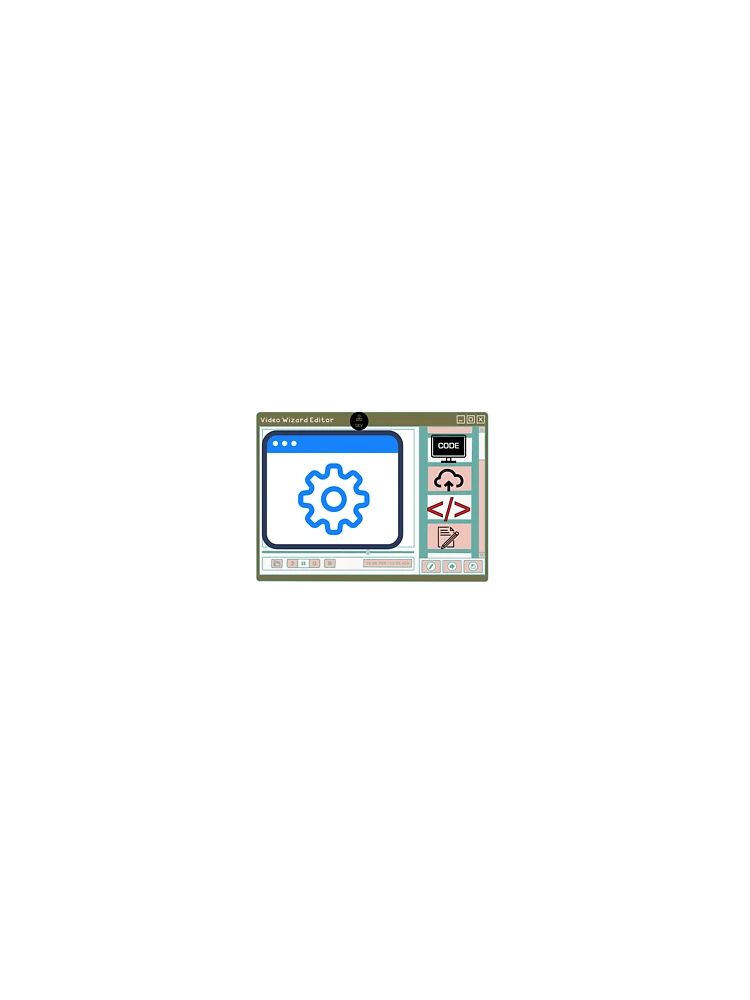 Thumbnail 7 of 7, Oversized T-Shirt, Video Code Editor designed and sold by DevHackerPython.