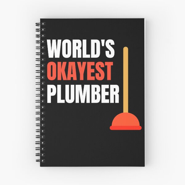Item preview, Funny Plumber Outfit Plunger Worlds Best Okayest Plumber designed and sold by 74ninetees.