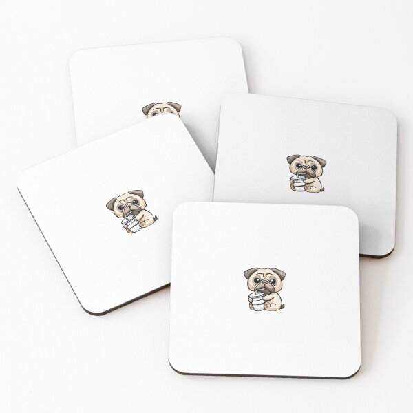 Artikelvorschau, Coffee Pug entworfen und verkauft von haakondesign.