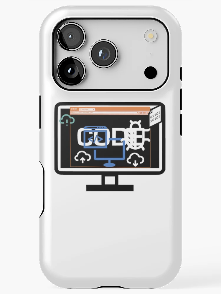 Thumbnail 1 of 4, iPhone Case, Coding site designed and sold by DevHackerPython.