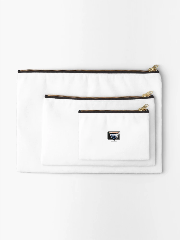 Thumbnail 2 of 4, Zipper Pouch, Coding site designed and sold by DevHackerPython.