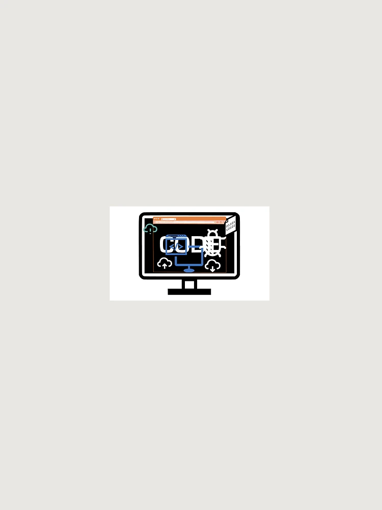 Aperçu 6 sur 6. Sweat à capuche oversize premium avec l'œuvre Site de codage créée et vendue par DevHackerPython.