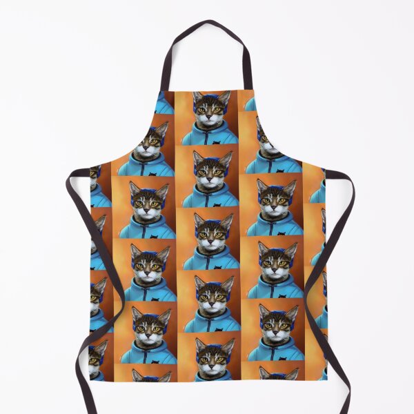 Item preview, Cute Adorable Astronaut Cat wearing a Spacesuit | Space Cat Portrait | Original digital art designed and sold by ArtworkbyEmmy.