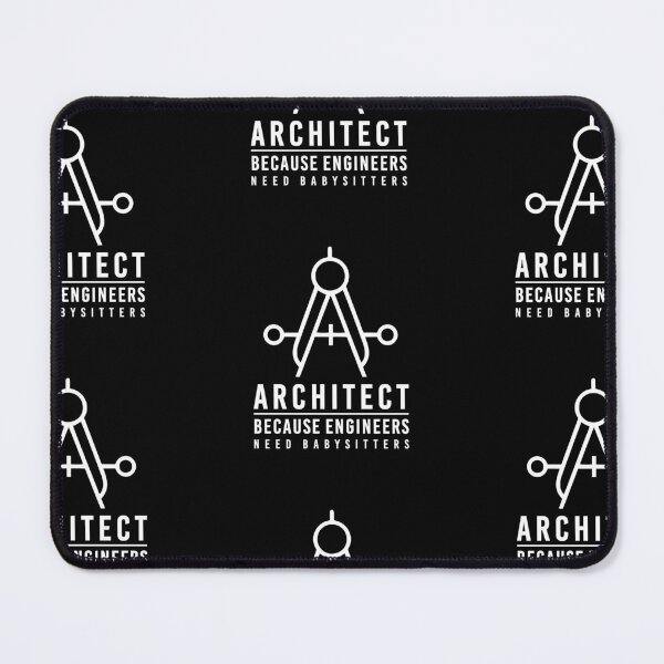 Item preview, Architect because engineers need babysitters pattern designed and sold by angelisart.