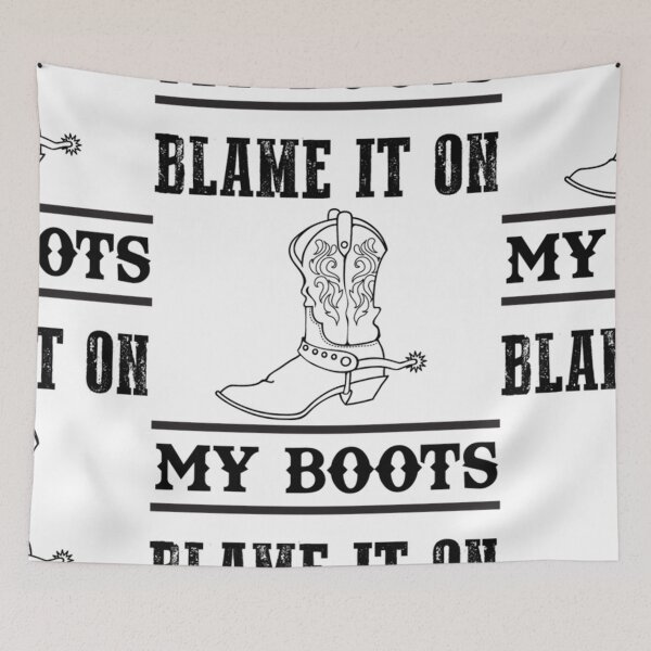 Item preview, Blame it on my boots    designed and sold by JezebelGerda.