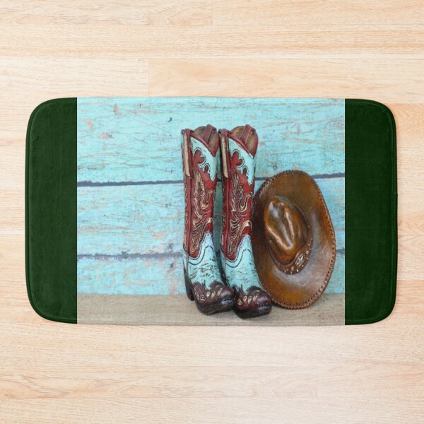 Item preview, blue and red cowboy boots    designed and sold by JezebelGerda.