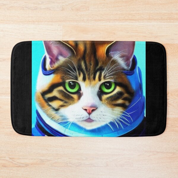 Item preview, Cute Adorable Astronaut Cat wearing a Spacesuit | Space Cat Portrait | Original digital art designed and sold by ArtworkbyEmmy.