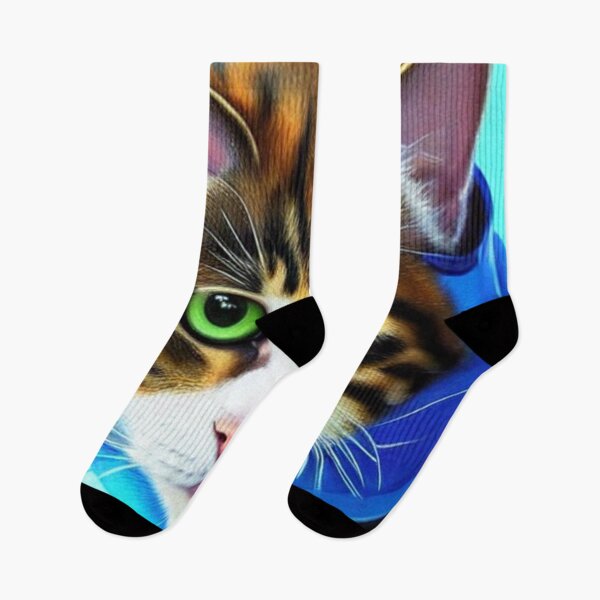 Item preview, Cute Adorable Astronaut Cat wearing a Spacesuit | Space Cat Portrait | Original digital art designed and sold by ArtworkbyEmmy.