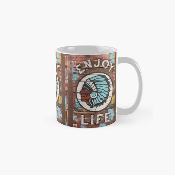 Enjoy Life Terra Cotta - Positive Pop Classic Mug