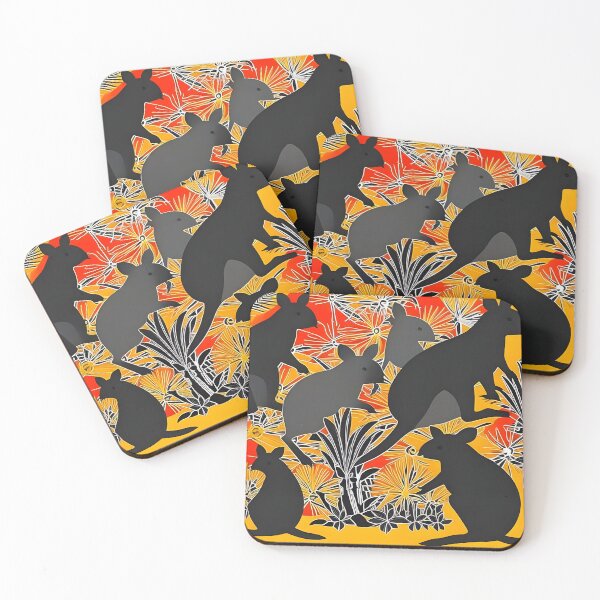 Item preview, Wallaby art, sunrise beauty designed and sold by J7Simpson.