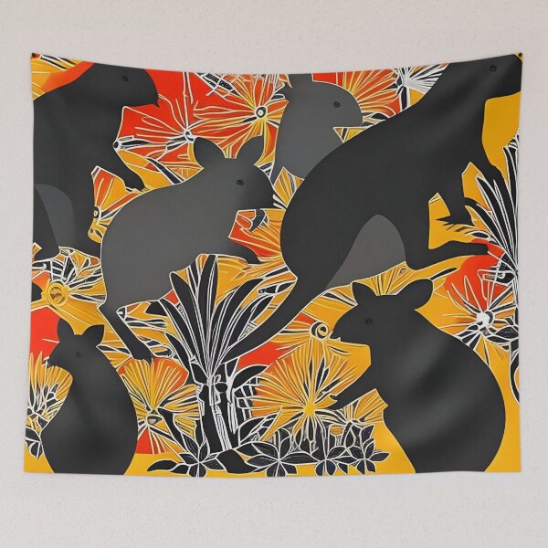 Item preview, Wallaby art, sunrise beauty designed and sold by J7Simpson.