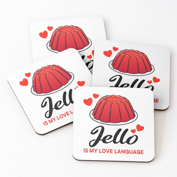 Item preview, Red Jello is my Love Language designed and sold by jonmlam.