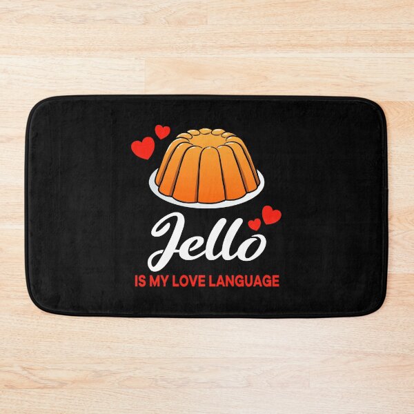 Item preview, Orange Jello is my Love Language Funny designed and sold by jonmlam.