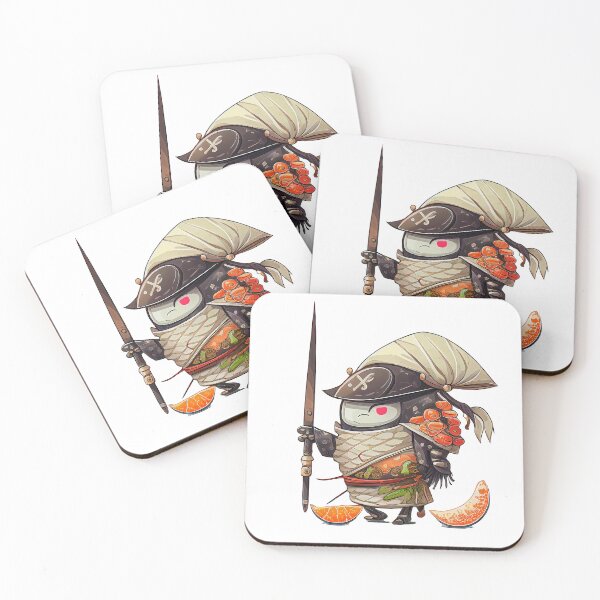Item preview, Sushi Dressed Up as a Samurai designed and sold by Marcel  Iseli.