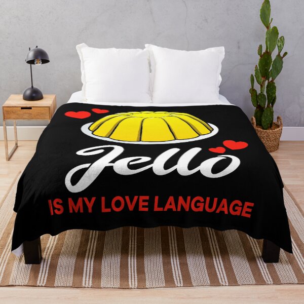 Item preview, Yellow Jello is my Love Language Funny designed and sold by jonmlam.