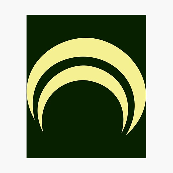 Item preview, Jaune Arc emblem (yellow)   designed and sold by LaeliaKeelin.