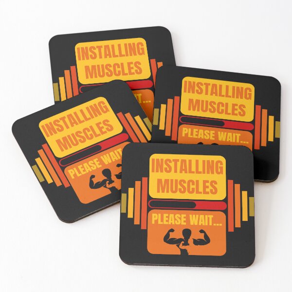 Item preview, Best selling - Installing muscles, Please Wait... designed and sold by AB-NewStyle.