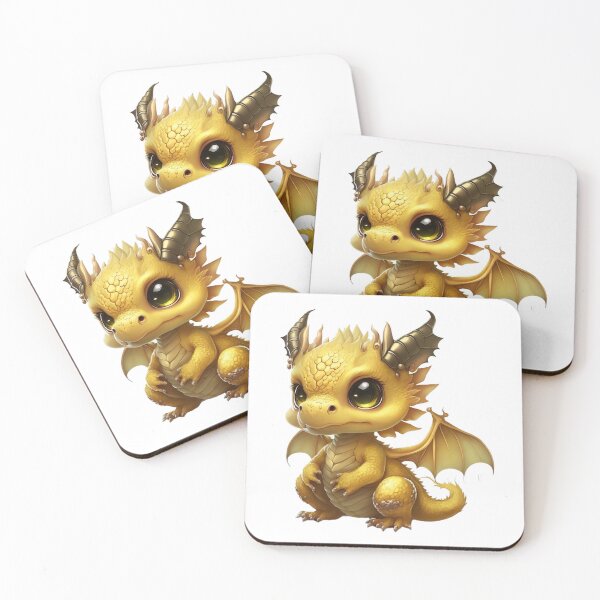 Item preview, Fiercely Adorable Chibi Dragon Design designed and sold by TheChibiStore.