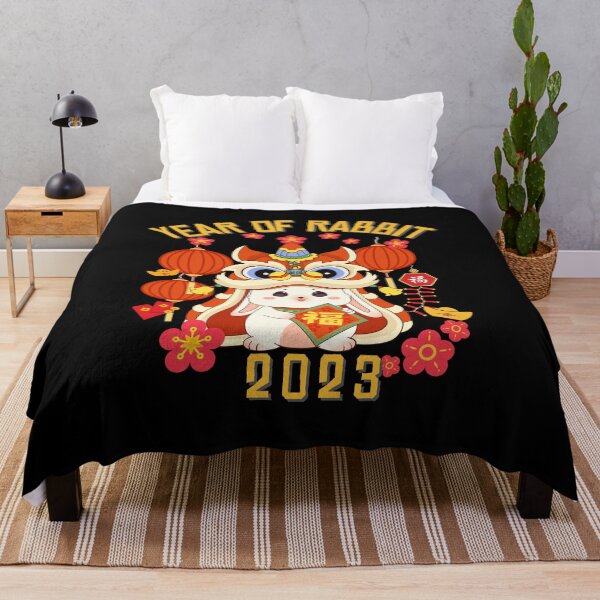 Item preview, Dancing Lion Chinese Rabbit - Rabbit of Happiness : Year 2023 designed and sold by kongju.