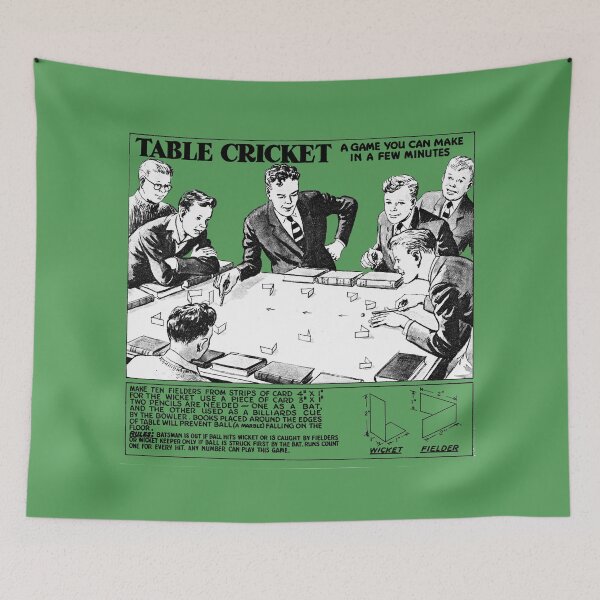 Item preview, TABLE CRICKET! - ADVERT designed and sold by ThrowbackAds.