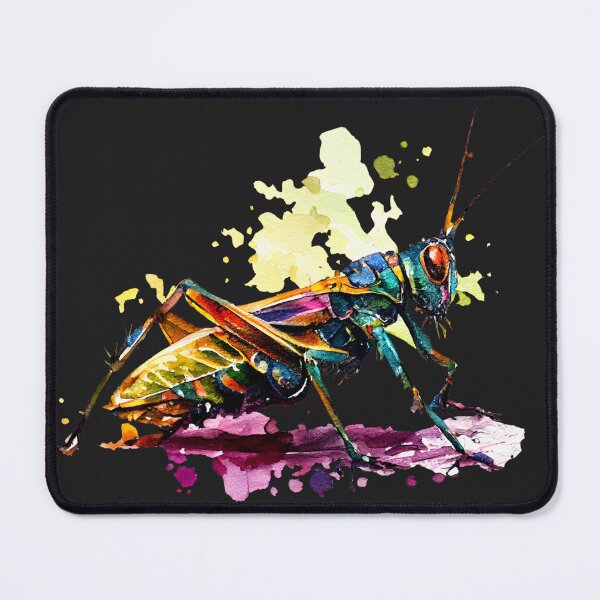 Item preview, Grasshopper Watercolour art designed and sold by KOTOdesign.
