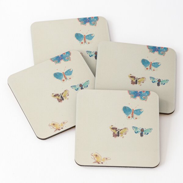 Item preview, Five Butterflies by Odilon Redon designed and sold by AgelessArt.