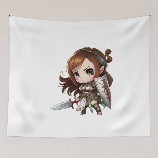 Item preview, Chibi Warrior Princess designed and sold by TheChibiStore.