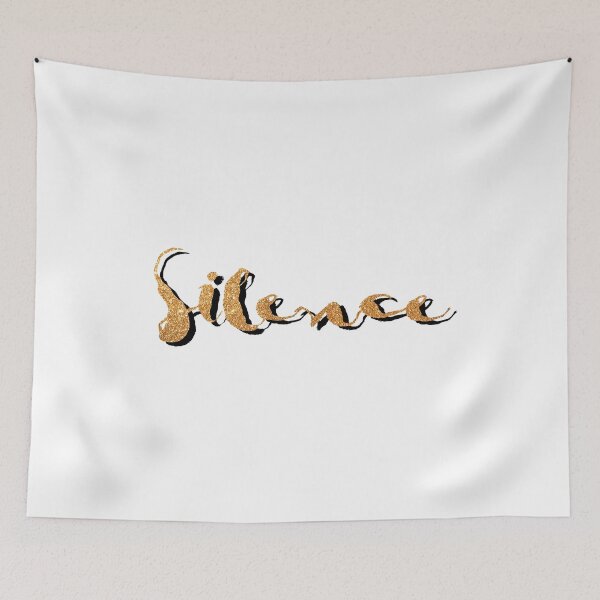 Item preview, Silence is Golden designed and sold by Hell-Prints.
