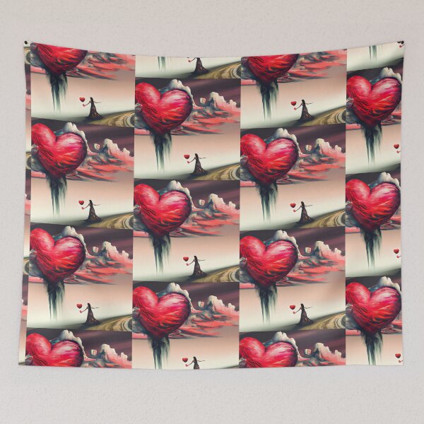 Item preview, CLOUDY LOVEHEART, SET YOUR LOVE FREE designed and sold by DanaMire.