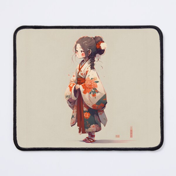 Item preview, japanese Kawaii cute anime kimono girl designed and sold by Japanculture.