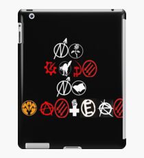 anarchist resistance iPad Case/Skin