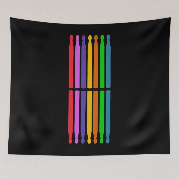 Item preview, Born to drum, Drummer colorful drumsticks designed and sold by Giovanni-c.