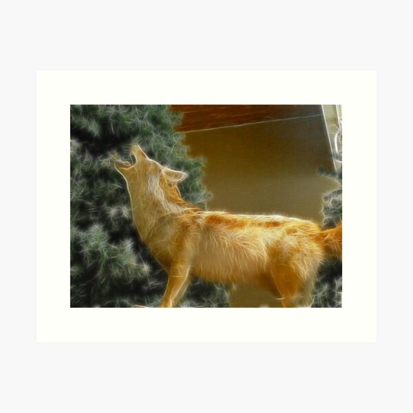 Item preview, howling ... designed and sold by Cheryl Dunning.